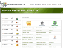 Tablet Screenshot of meilleurs-sites.fr